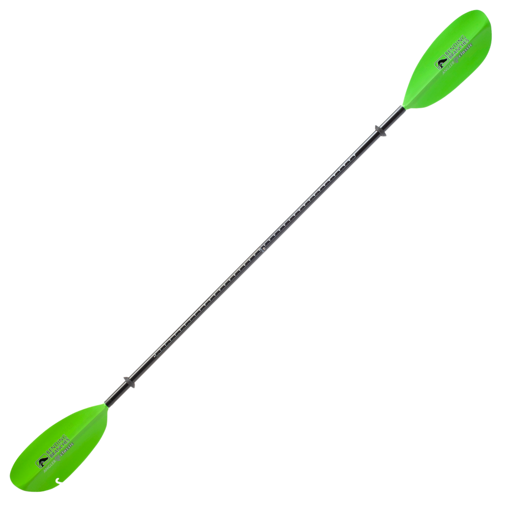 angler classic snap button electric green full