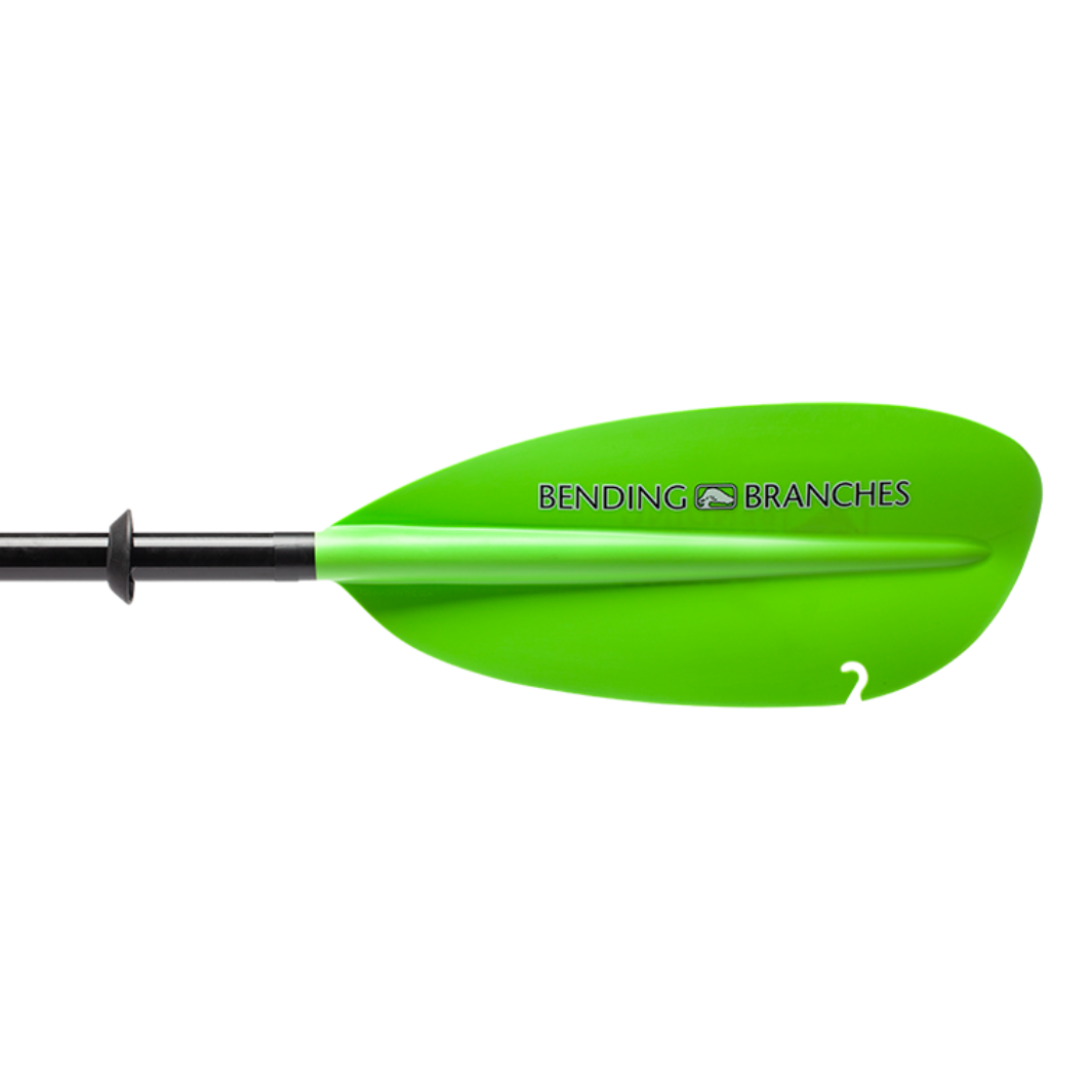 angler classic versa-lok electric green blade back