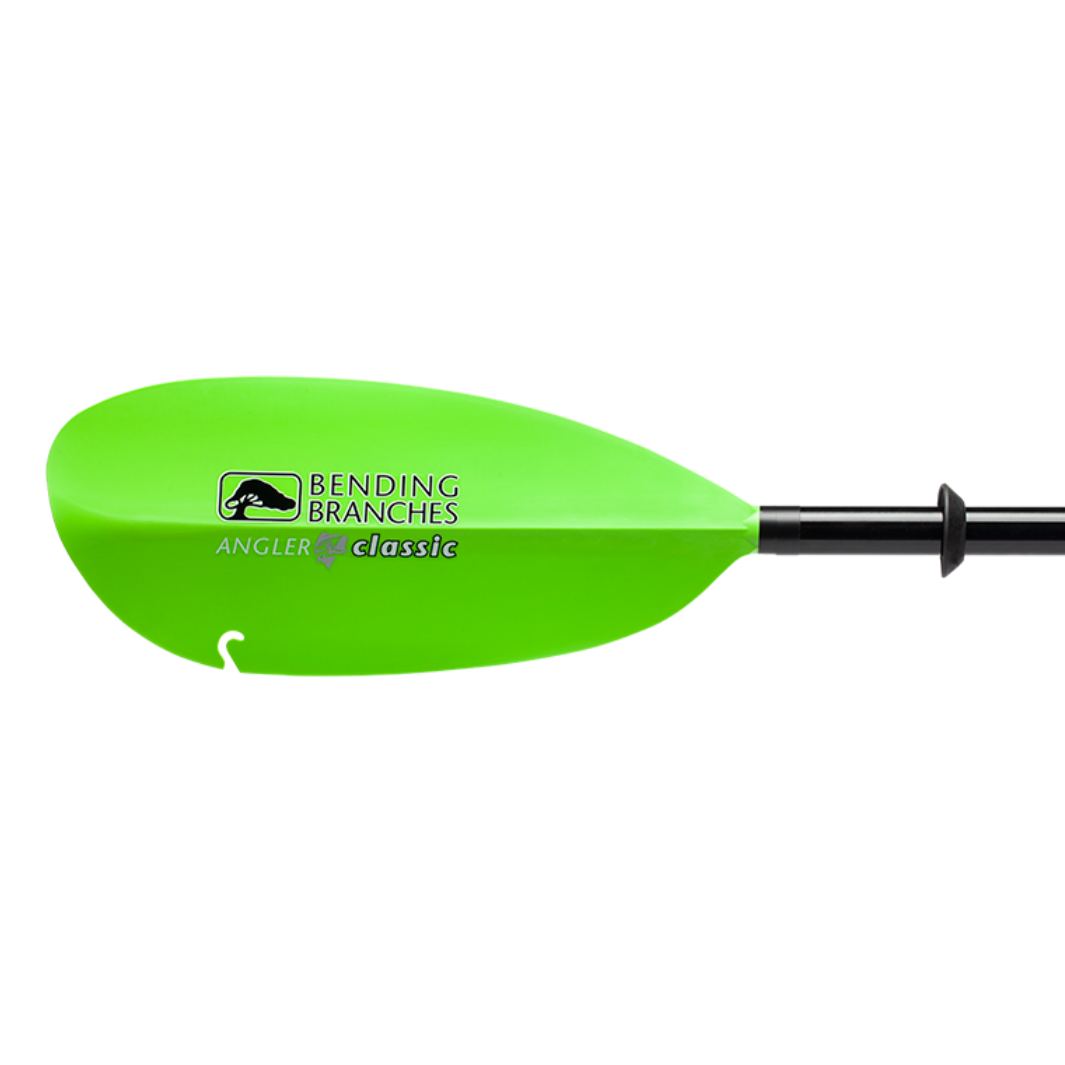 angler classic versa-lok electric green left blade