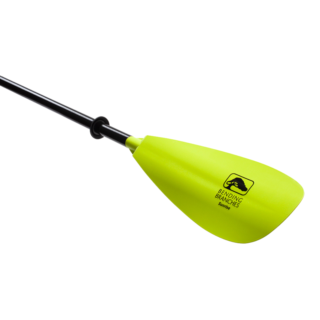 Sunrise Glass Green blade angled diagonally